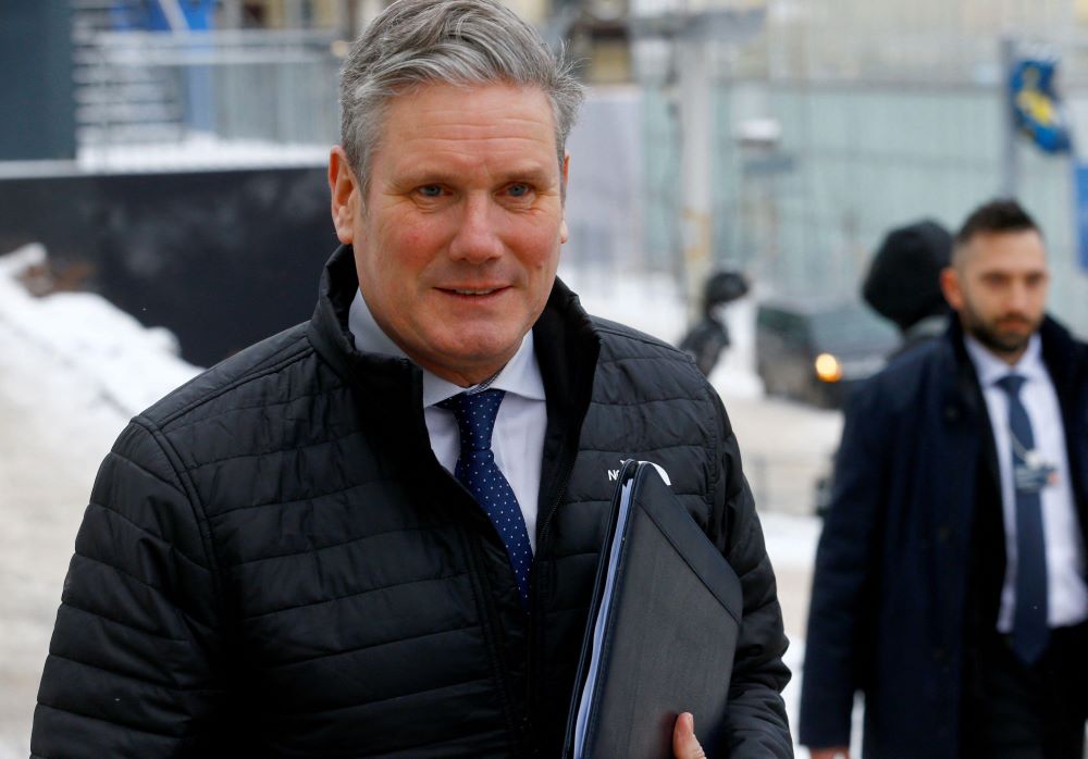 Starmer in Davos, January 2023